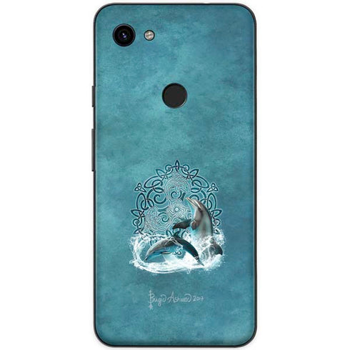 Brigid Ashwood Celtic Dolphin Google Pixel 3a Skin