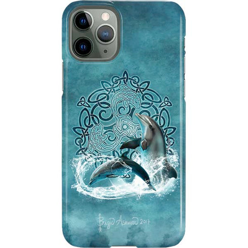 Brigid Ashwood Celtic Dolphin iPhone 11 Pro Lite Case