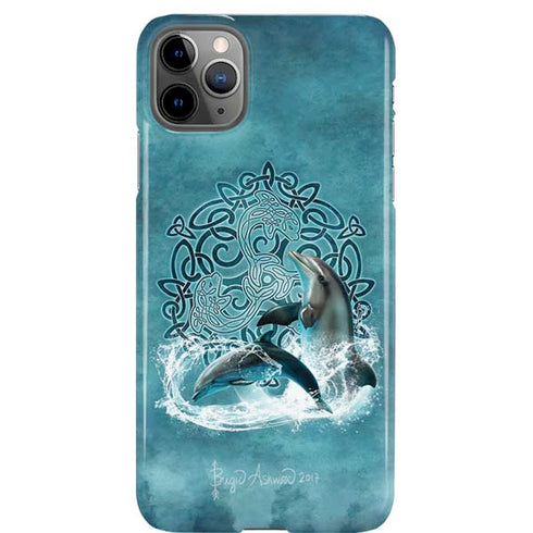 Brigid Ashwood Celtic Dolphin iPhone 11 Pro Max Lite Case