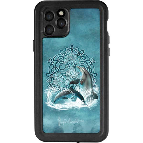 Brigid Ashwood Celtic Dolphin iPhone 11 Pro Waterproof Case