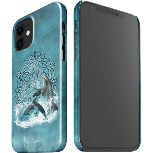 Brigid Ashwood Celtic Dolphin iPhone 12 Mini Lite Case