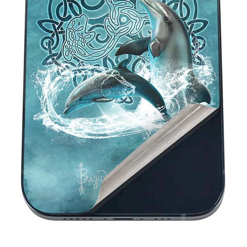 Brigid Ashwood Celtic Dolphin iPhone 12 Mini Skin