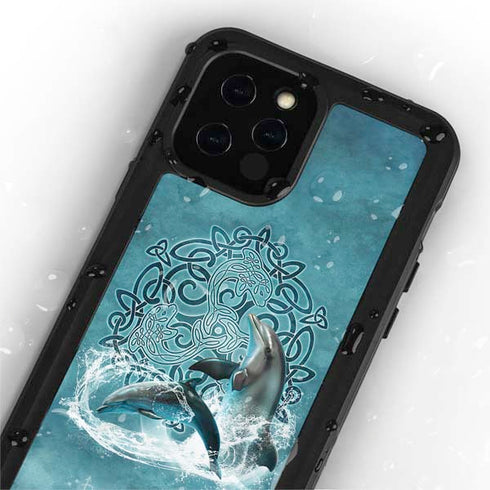 Brigid Ashwood Celtic Dolphin iPhone 12 Pro Waterproof Case