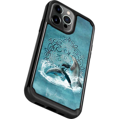 Brigid Ashwood Celtic Dolphin iPhone 13 Pro Cargo Case