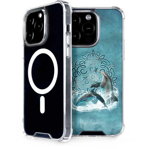 Brigid Ashwood Celtic Dolphin iPhone 13 Pro MagSafe Case