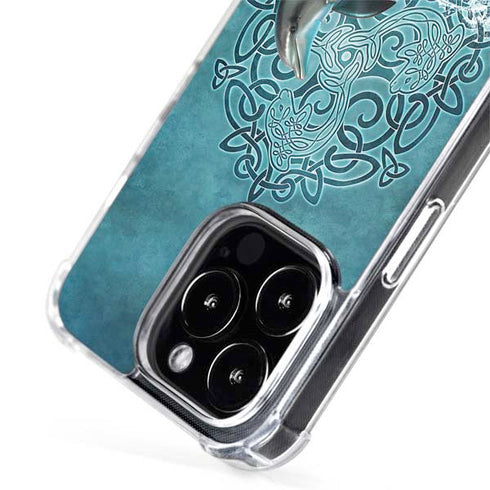Brigid Ashwood Celtic Dolphin iPhone 14 Pro Max MagSafe Case