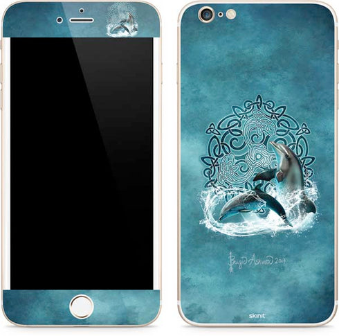 Brigid Ashwood Celtic Dolphin iPhone 6/6s Plus Skin