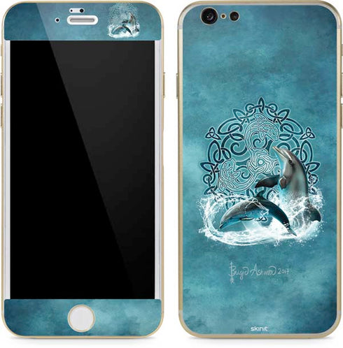 Brigid Ashwood Celtic Dolphin iPhone 6/6s Skin