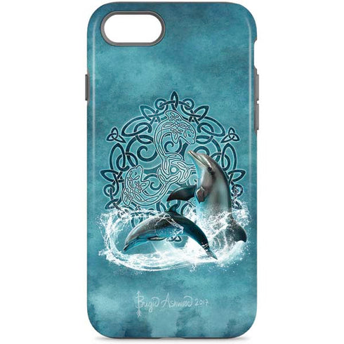 Brigid Ashwood Celtic Dolphin iPhone 8 Pro Case