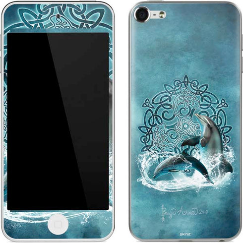 Brigid Ashwood Celtic Dolphin Apple iPod Skin