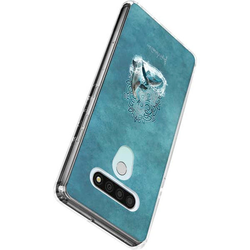 Celtic Dolphin by Brigid Ashwood LG Stylo 6 Clear Case