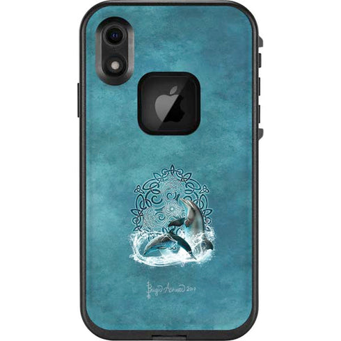 Brigid Ashwood Celtic Dolphin LifeProof Fre iPhone Skin