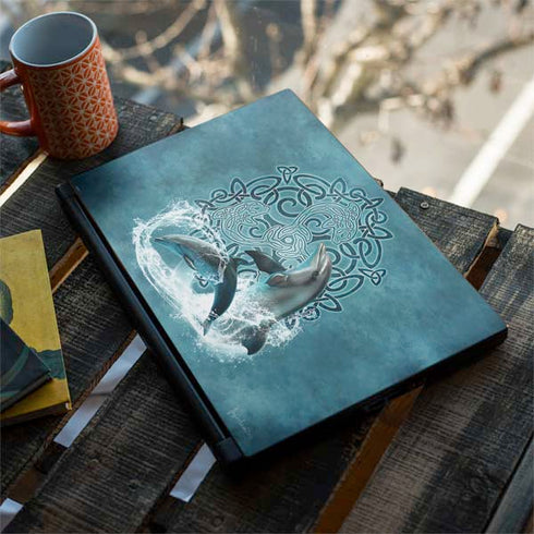 Brigid Ashwood Celtic Dolphin MSI GS65 Stealth Laptop Skin