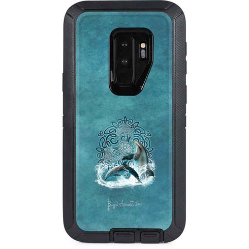Brigid Ashwood Celtic Dolphin Otterbox Defender Galaxy Skin