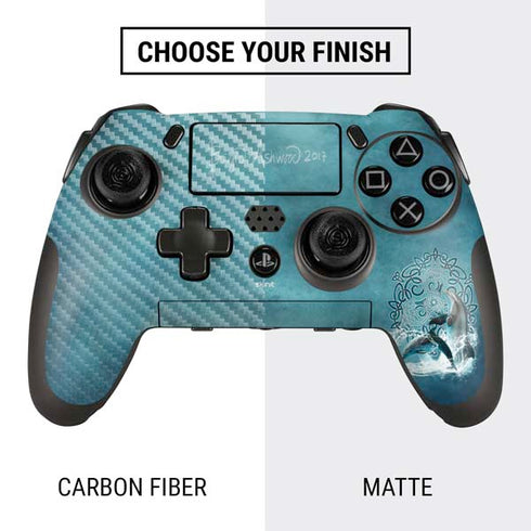 Brigid Ashwood Celtic Dolphin PlayStation Scuf Vantage 2 Controller Skin