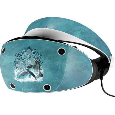 Brigid Ashwood Celtic Dolphin PlayStation VR2 Skin