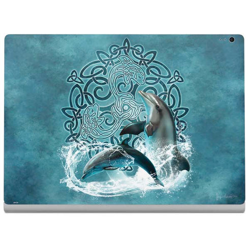 Brigid Ashwood Celtic Dolphin Surface Book 2 13.5in Skin