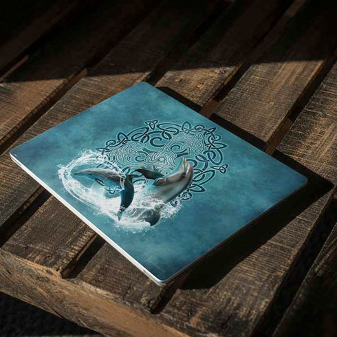 Brigid Ashwood Celtic Dolphin Surface Laptop 3 13.5in Skin