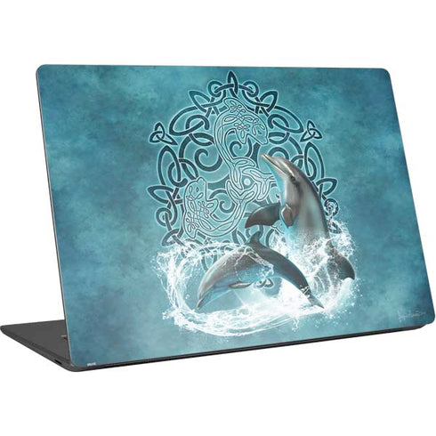 Brigid Ashwood Celtic Dolphin Surface Laptop 4 15in Skin