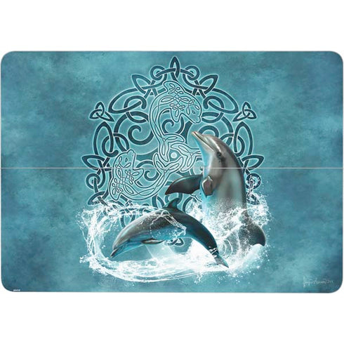 Brigid Ashwood Celtic Dolphin Surface Laptop Studio Skin