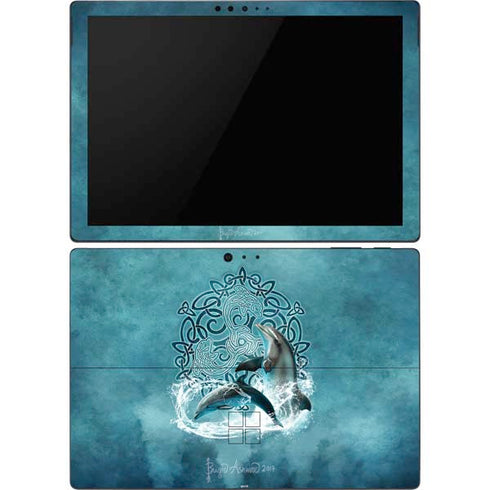 Brigid Ashwood Celtic Dolphin Surface Pro 6 Skin