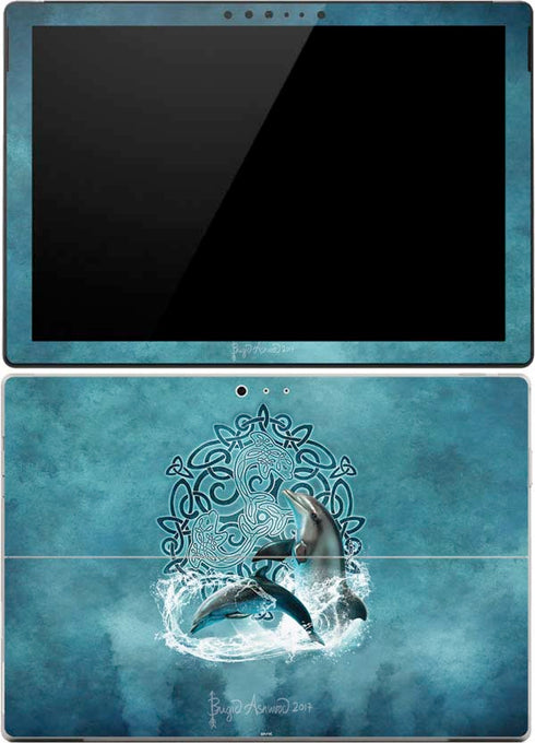 Brigid Ashwood Celtic Dolphin Surface Pro (2017) Skin