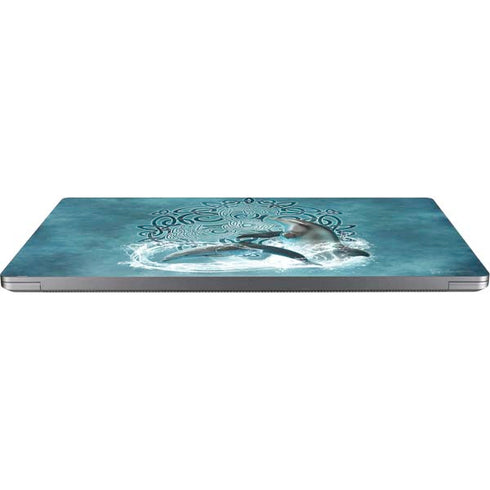 Brigid Ashwood Celtic Dolphin Universal Laptop 18in (14.6 x 10.6in) Skin