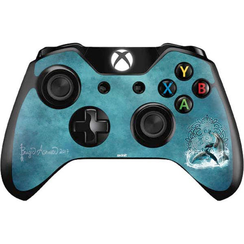 Brigid Ashwood Celtic Dolphin Xbox One Controller Skin