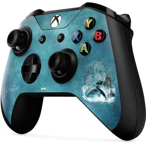Brigid Ashwood Celtic Dolphin Xbox One X Controller Skin