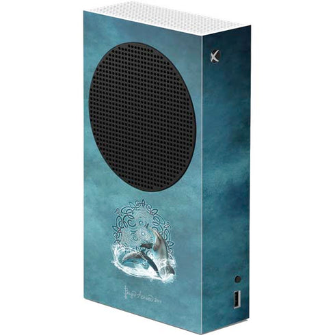 Brigid Ashwood Celtic Dolphin Xbox Series S Console Skin