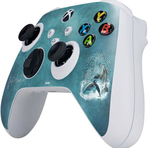 Brigid Ashwood Celtic Dolphin Xbox Series S Controller Skin