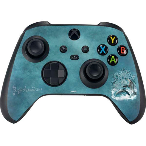 Brigid Ashwood Celtic Dolphin Xbox Series X Controller Skin