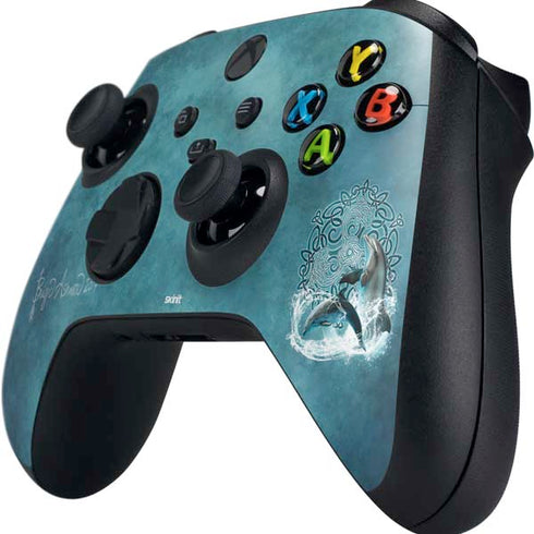 Brigid Ashwood Celtic Dolphin Xbox Series X Controller Skin