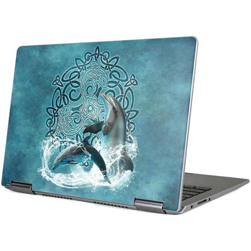 Brigid Ashwood Celtic Dolphin Yoga 710 14in Skin