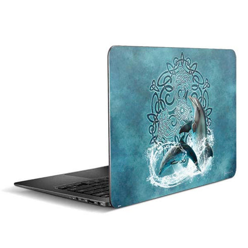 Brigid Ashwood Celtic Dolphin Zenbook UX305FA 13.3in Skin