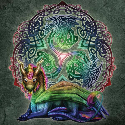 Celtic Dragon by Brigid Ashwood Dell Alienware Skin