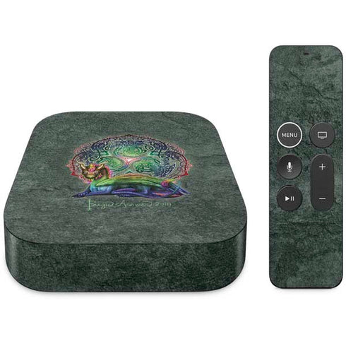 Brigid Ashwood Celtic Dragon Apple TV Skin
