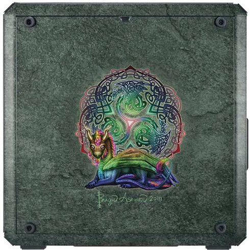 Brigid Ashwood Celtic Dragon Cooler Master MasterBox Q300L Mini Tower Skin