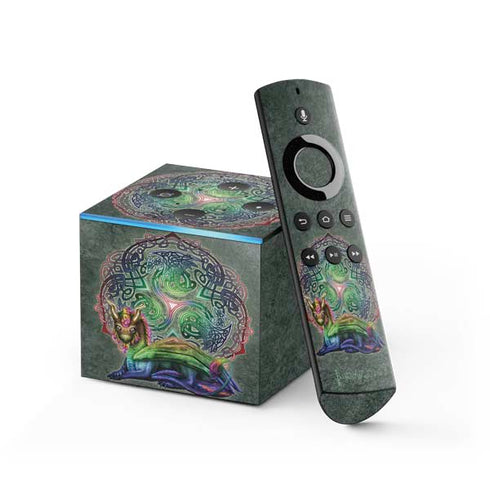 Brigid Ashwood Celtic Dragon Fire TV Cube Skin