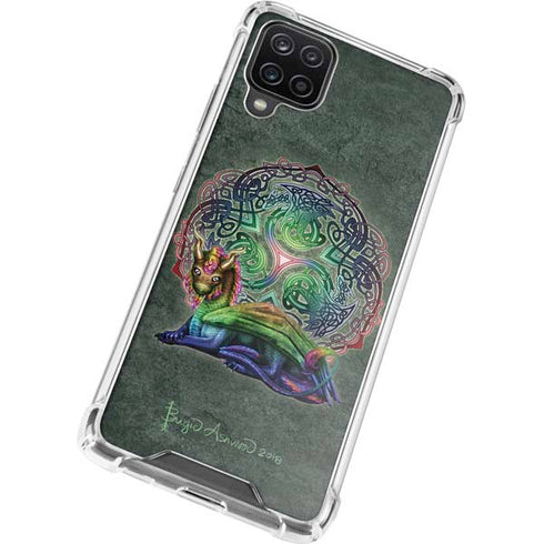 Brigid Ashwood Celtic Dragon Galaxy A12 Clear Case
