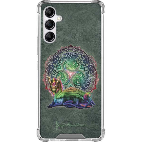 Brigid Ashwood Celtic Dragon Galaxy A14 5G Clear Case
