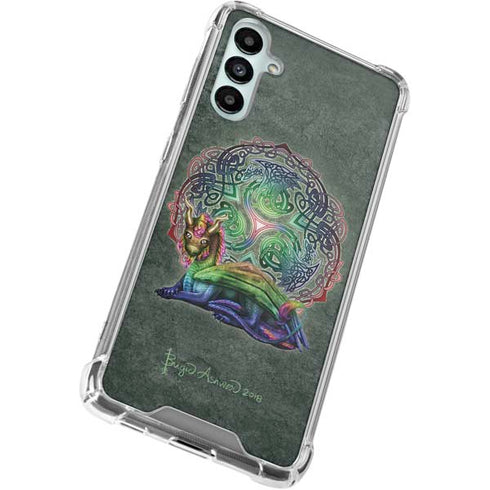 Celtic Dragon by Brigid Ashwood Galaxy A15 5G Clear Case