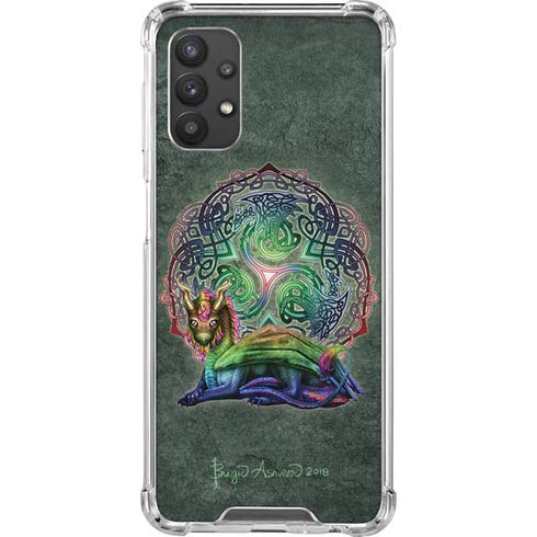 Brigid Ashwood Celtic Dragon Galaxy A32 5G Clear Case