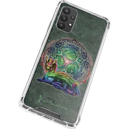 Brigid Ashwood Celtic Dragon Galaxy A32 5G Clear Case