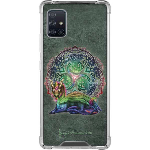Brigid Ashwood Celtic Dragon Galaxy A51 5G Clear Case