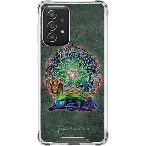 Brigid Ashwood Celtic Dragon Galaxy A52 5G Clear Case