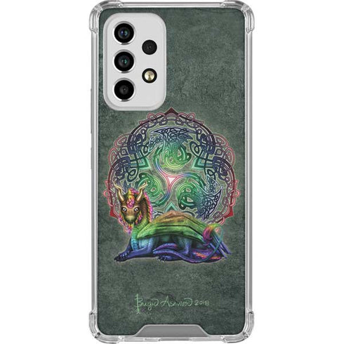 Brigid Ashwood Celtic Dragon Galaxy A53 5G Clear Case