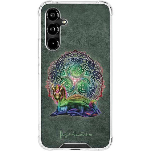 Celtic Dragon by Brigid Ashwood Galaxy A54 5G Clear Case