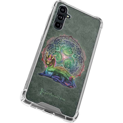 Celtic Dragon by Brigid Ashwood Galaxy A54 5G Clear Case
