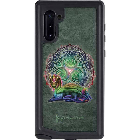 Brigid Ashwood Celtic Dragon Galaxy Note 10 Waterproof Case